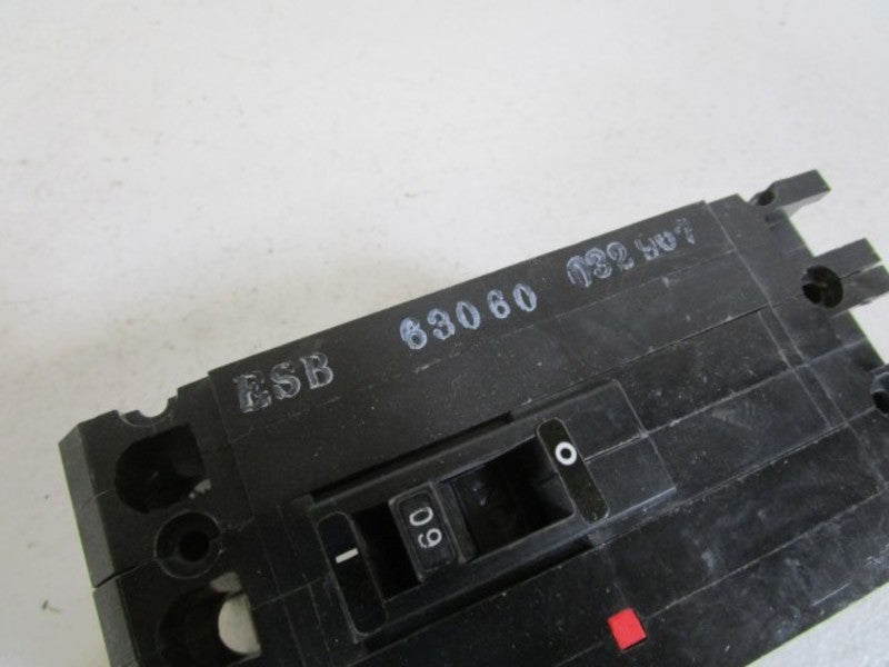 60AMP CIRCUIT BREAKER ESB63060  UNMP