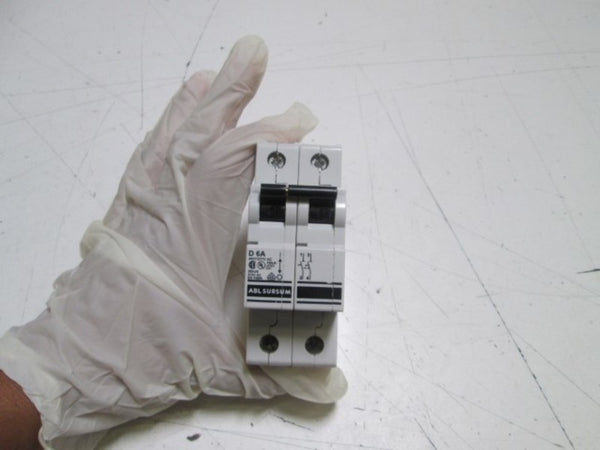 ABL SURSUM  2DU6-D6A CIRCUIT BREAKER 6A  UNMP