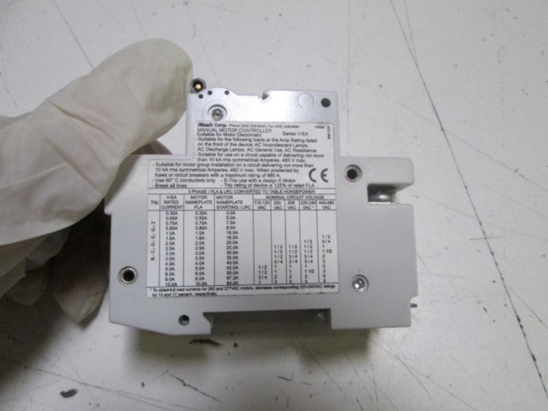 ABL SURSUM  2DU6-D6A CIRCUIT BREAKER 6A  UNMP