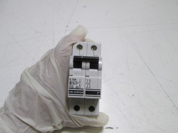 ABL SURSUM 2DU10D-10A CIRCUIT BREAKER 10A  UNMP