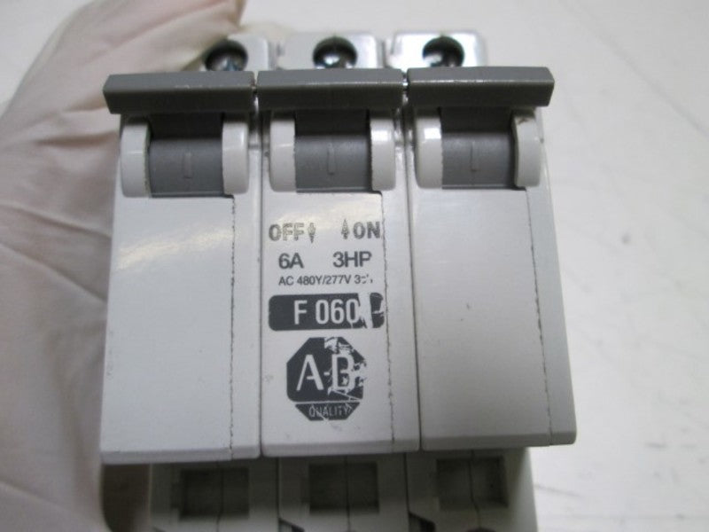 ALLEN BRADLEY 1492-CB3-F060 SER. C 6A UNMP
