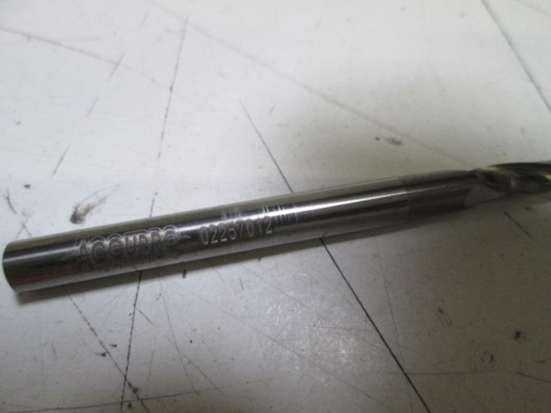 ACCUPRO TAPERED END MILLS 02257012 (672-00620)  ORIGINAL PACKAGE