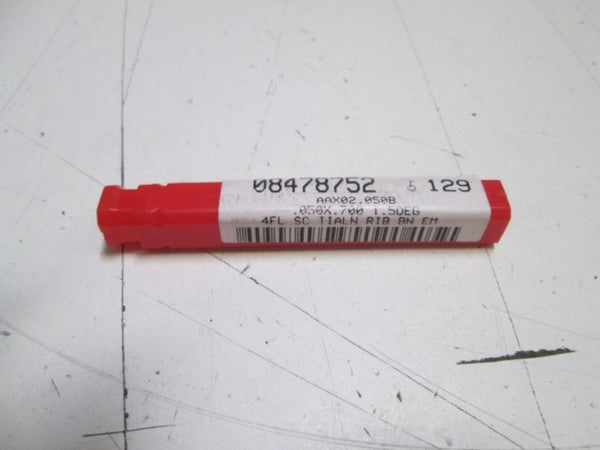 ACCUPRO TAPERED END MILLS 08478752  ORIGINAL PACKAGE