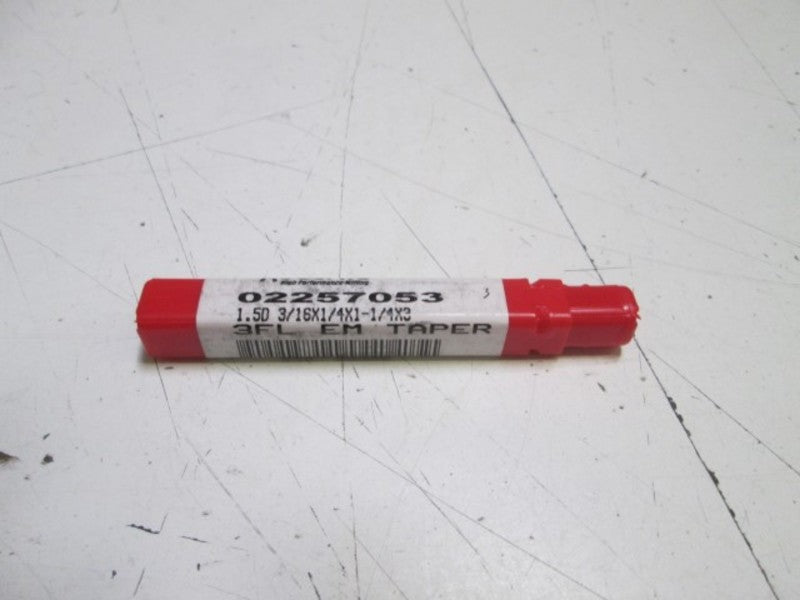 ACCUPRO TAPERED END MILLS 02257053 (672-01210)   ORIGINAL PACKAGE