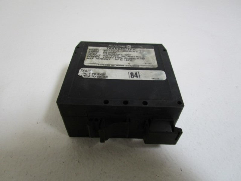ACROMAG TRANSMITTER 450T-V2-V0-1-DIN-NCR-C  UNMP