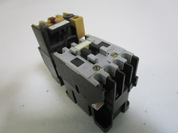 ALLEN BRADLEY 100-A09ND3 SER. B CONTACTOR w/ 193-BSB12 SER. B  UNMP