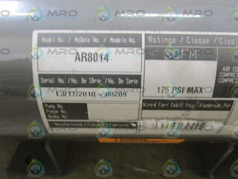 AIR COMPRESSOR AR8014  UNMP