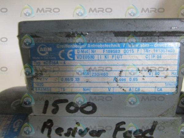 ABM MOTOR 4DB56A-4  UNMP