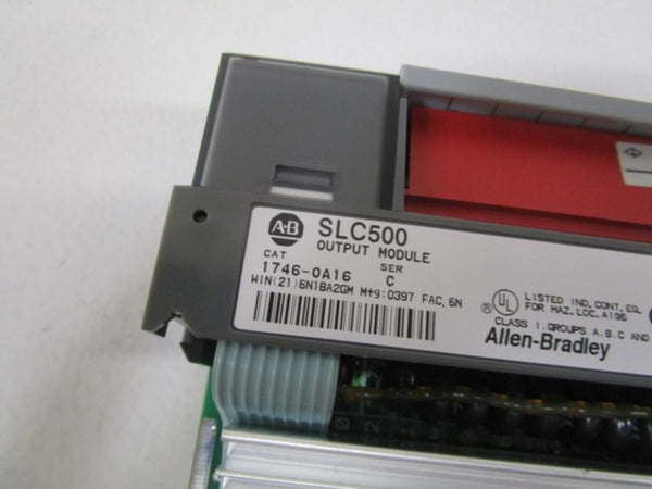 ALLEN BRADLEY 1746-OA16 SER. C  NSNP