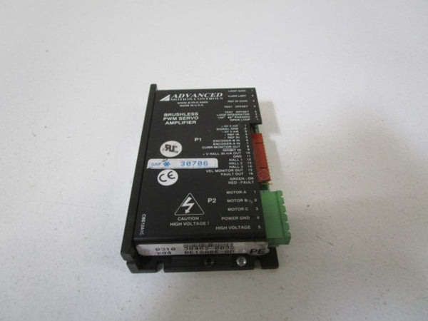 ADVANCED BRUSHLESS SERVO AMPLIFIER PWM BE12A6E-QD  NSNP