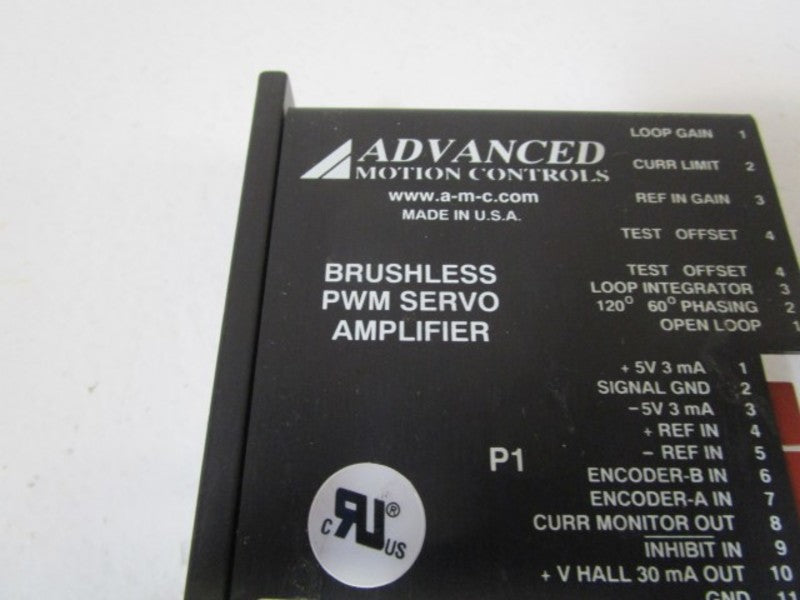 ADVANCED BRUSHLESS SERVO AMPLIFIER PWM BE12A6E-QD  NSNP