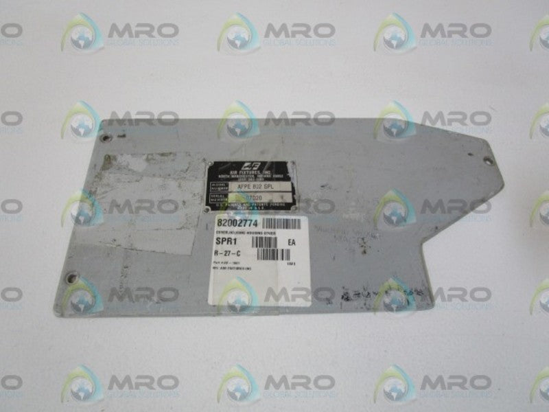 AIR FIXTURES HOUSING COVER AFPE-802-SPL  UNMP