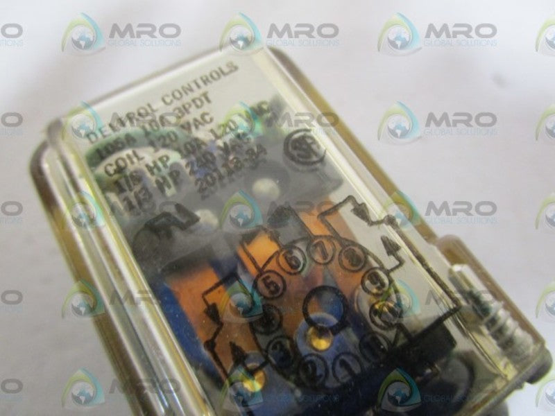 DELTROL CONTROLS 120VAC RELAY 20113-34  NSMP