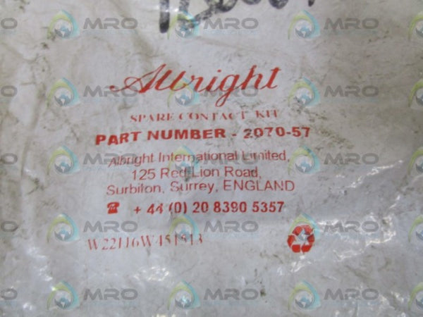 ALBRIGHT SPARE CONTACT KIT 2070-57  NSMP