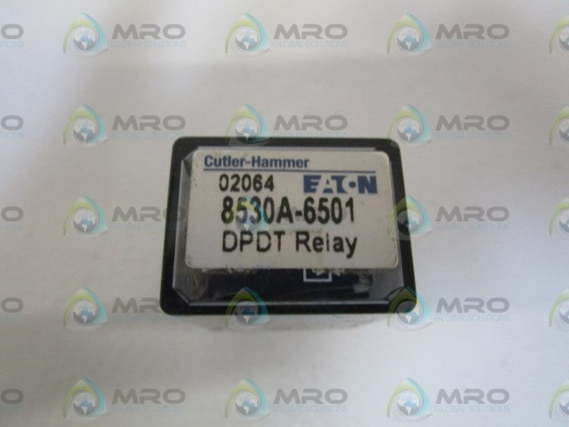 CUTLER-HAMMER RELAY 8530A-6501  UNMP