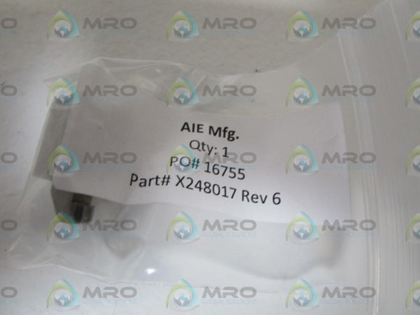 AIE MFG. REPLACEMENT PART X248017  NSNP IN BAG