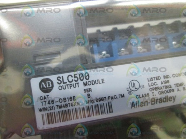 ALLEN BRADLEY 1746-OB16E SER. B  NSMP
