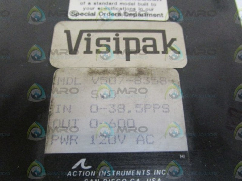 ACTION INSTRUMENTS INC. DIGITAL INDICATOR V507-8358-S,0  UNMP