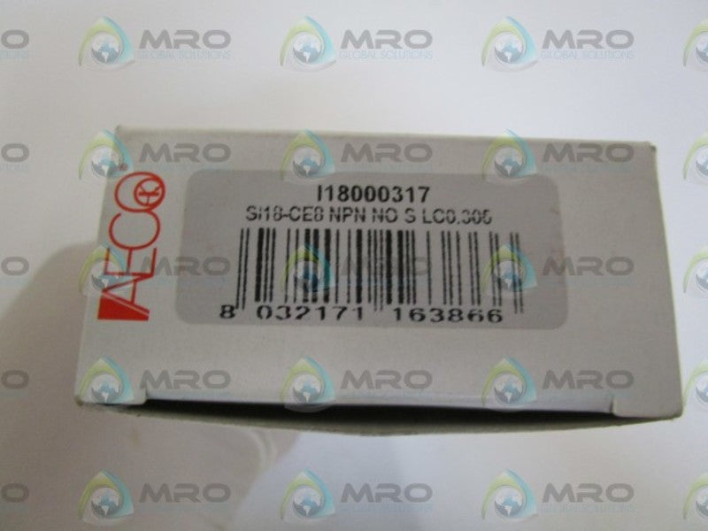 AECO INDUCTIVE SENSOR SI18-CE8NPNN0SLC0.305  NSMP