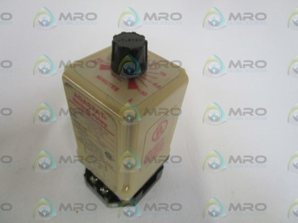 AGASTAT 120VAC .33-10M TIMING RELAY SCCLA032XXALXA  NSNP