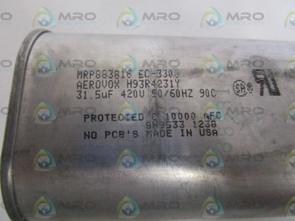 AEROVOX 420V CAPACITOR H93R4231Y  UNMP