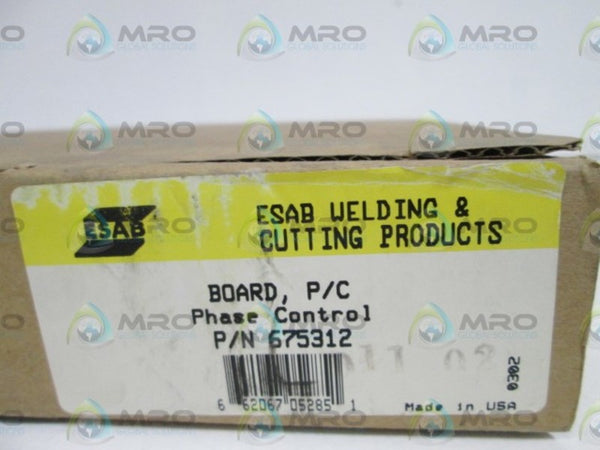 ESAB L-TEC PHASE CONTROL BOARD 675312  NSMP