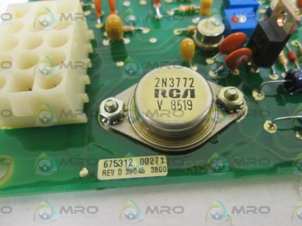 ESAB L-TEC PHASE CONTROL BOARD 675312  NSMP