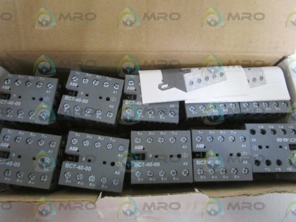 ABB 48V DC CONTACTOR BC7-40-00 (PKG OF10)   NSMP