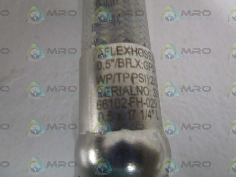 AFLEX 0.5"X17-1/4"L HOSE 66102-FH-029  NSNP