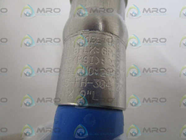 AFLEX 0.5"X9"L HOSE 28013-FH-304  NSNP