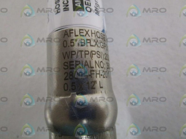 AFLEX 0.5"X12"L HOSE 28014-FH-201  NSNP