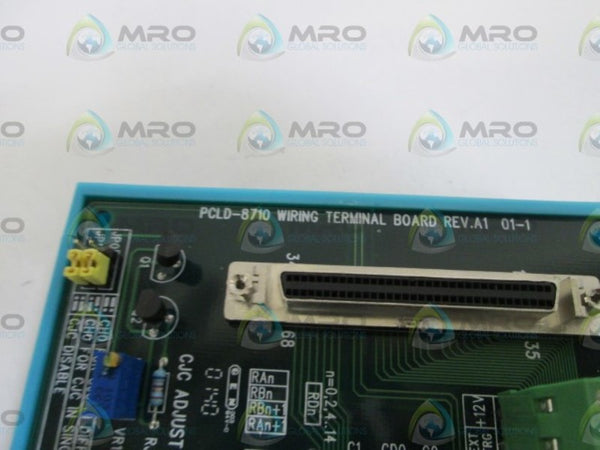 ADVANTECH TERMINAL BOARD PCLD-8710 REV. A1  UNMP