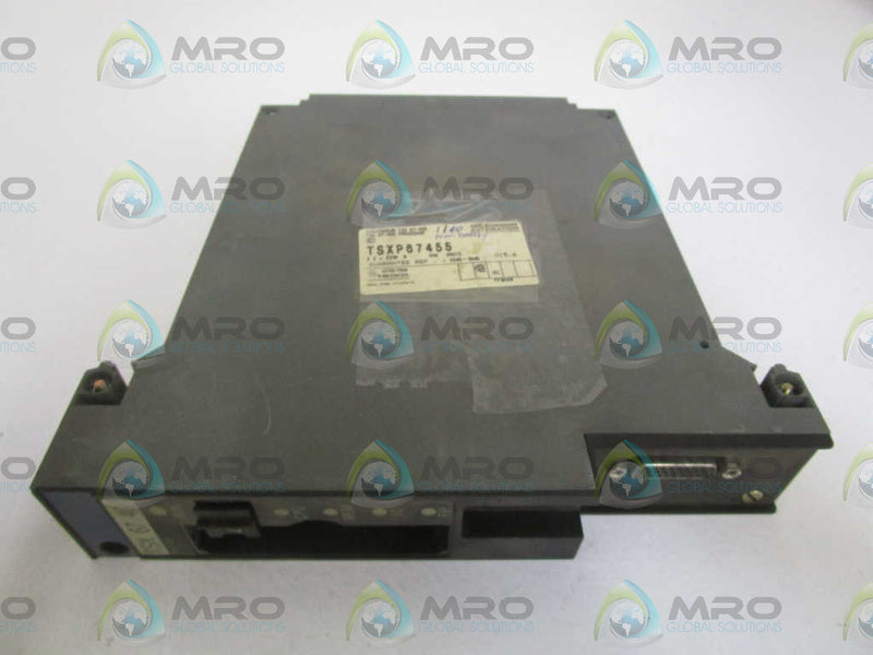 AEG TSXP67455 PROCESSSOR MODULE  UNMP
