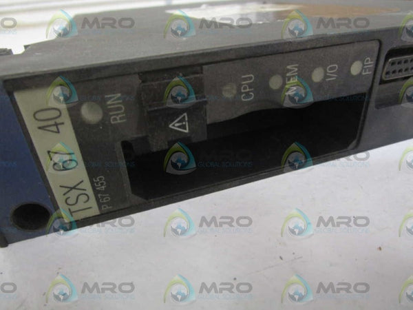 AEG TSXP67455 PROCESSSOR MODULE  UNMP