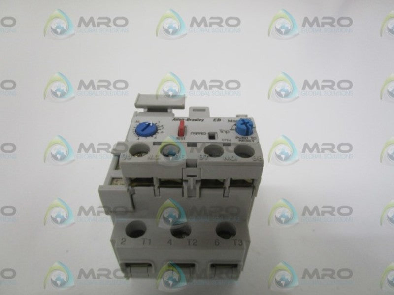 ALLEN BRADLEY 193-EB1CB SER. B SOLID STATE OVERLOAD RELAY 0.32-1.0A  UNMP