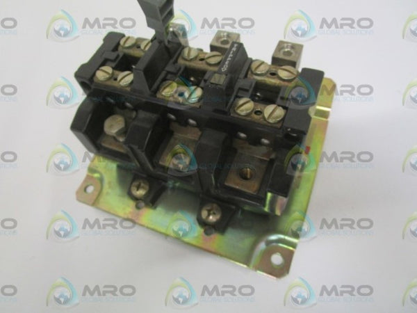 ALLEN BRADLEY 592-DOV16 SER. B OVERLOAD RELAY (TOP BROKEN AS PIC)  UNMP