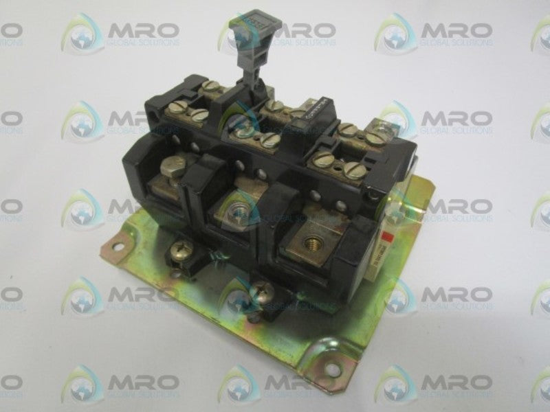 ALLEN BRADLEY 592-DOV16 SER. B OVERLOAD RELAY (TOP BROKEN AS PIC)  UNMP