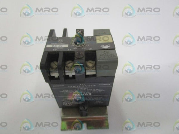 ALLEN BRADLEY 852S-NSB SER. G RELAY 0.5-30SEC (AS PICTURED)  NSNP