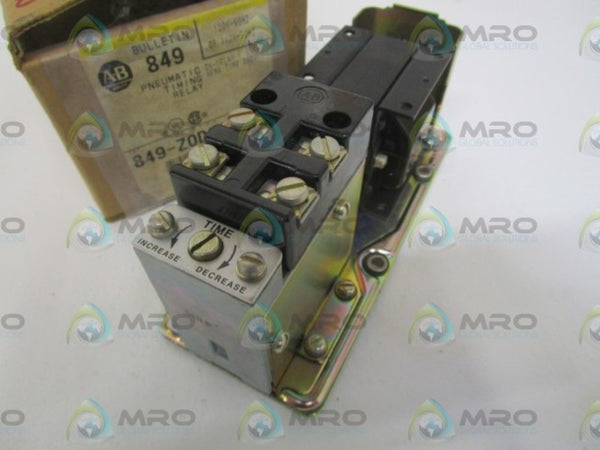 ALLEN BRADLEY 849-ZOD32 SER. B TIMING RELAY (AS PICTURED)  NSMP