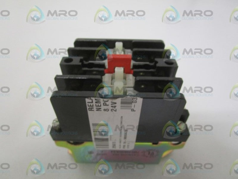 ALLEN BRADLEY 700-N800A24 SER. C CONTROL RELAY (AS PICTURED)  NSNP