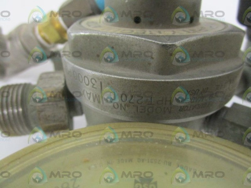 AIRWELD HPT270D HIGH PURITY REGULATOR  UNMP