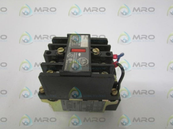ALLEN BRADLEY 700-NM400A2 SER. E AC LATCH RELAY  UNMP