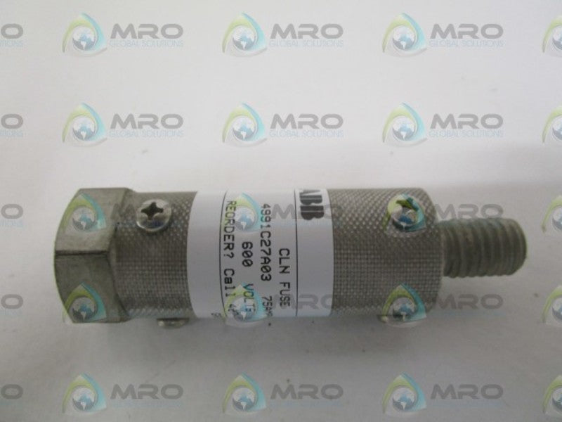 ABB 4991C27A03 CLN FUSE 75AMPS  NSNP