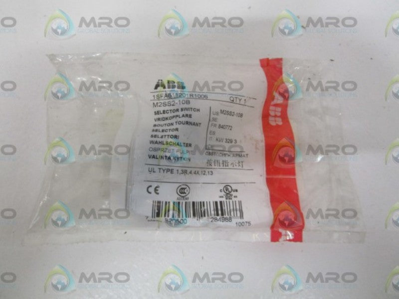 ABB M2SS2-10B SELECTOR SWITCH  NSMP