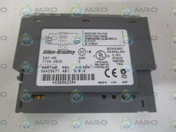 ALLEN BRADLEY 1734-OB2E SER.C OUPUT MODULE  NSMP