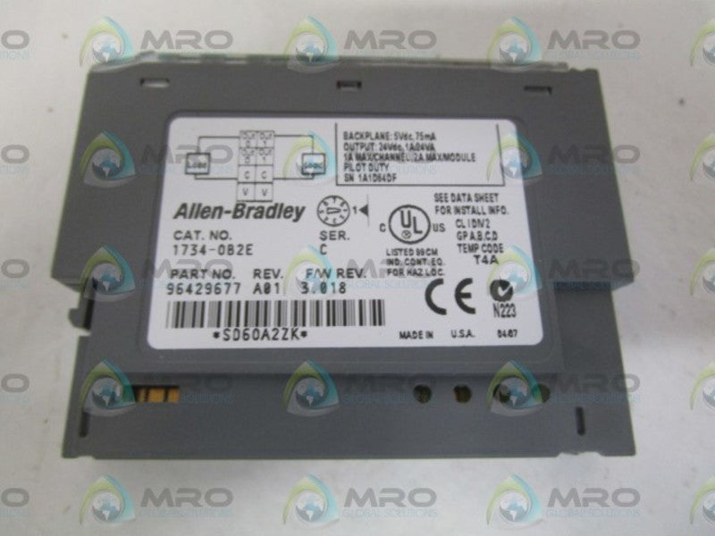 ALLEN BRADLEY 1734-OB2E SER.C OUPUT MODULE  NSMP