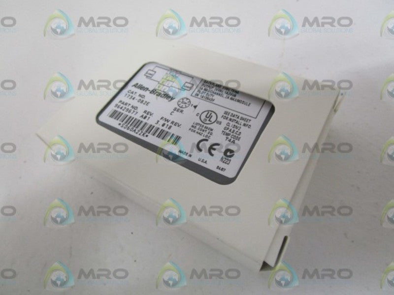 ALLEN BRADLEY 1734-OB2E SER.C OUPUT MODULE  NSMP