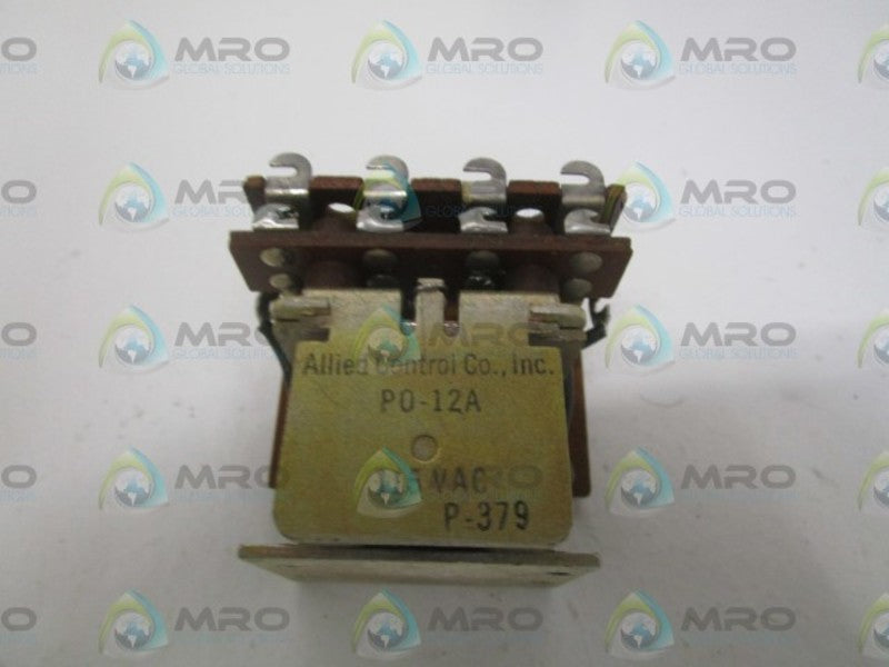 ALLIED P0-12A RELAY 115VAC  NSNP