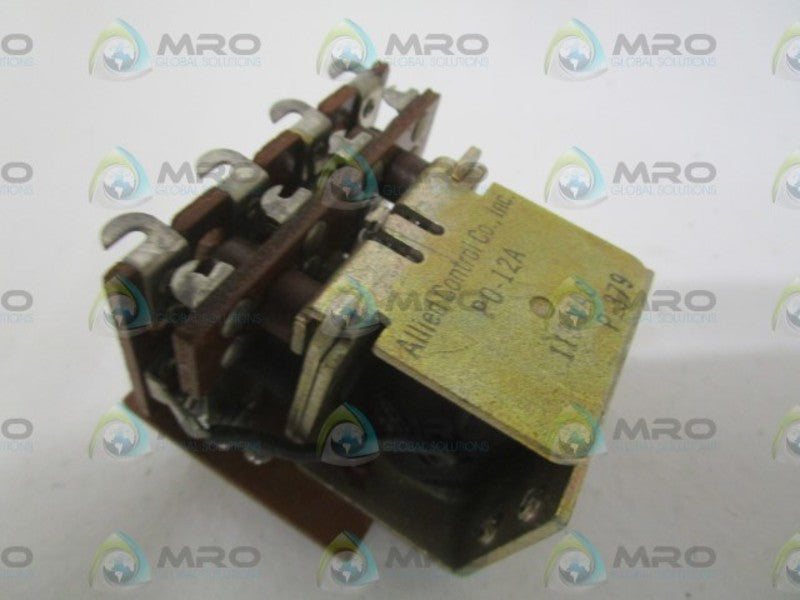 ALLIED P0-12A RELAY 115VAC  NSNP