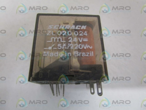 SCHRACK ZL020024 RELAY 24V  NSNP